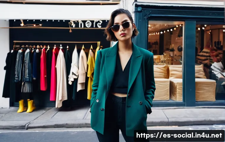 소셜미디어마케팅 실패 사례 - **Prompt 1: "Authenticity Lost in Imitation"**
    A young female entrepreneur, looking slightly out...